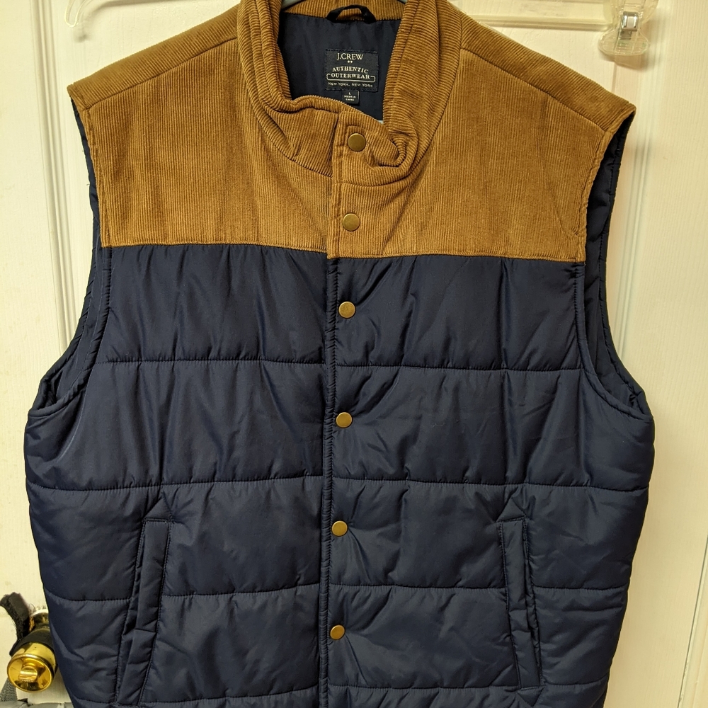Jcrew Puffer Vest L